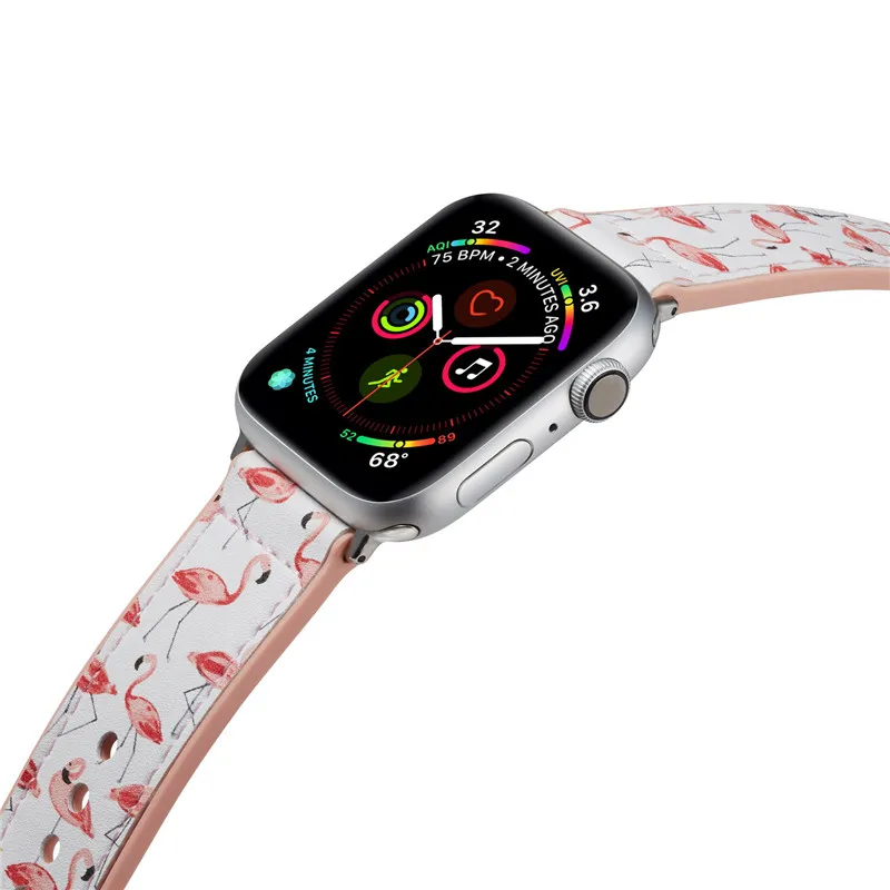 Аксессуары для наручных часов Apple Watch корпус Series4 Dazzle градиентный Мягкий чехол из
