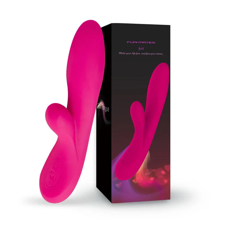 FUN MATES GILL G Spot Вибраторы для женщин внутри есть роликовые стальные шарики массажа