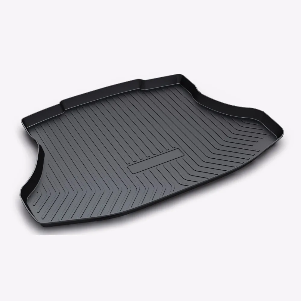 Резиновые коврики для багажника подходят Honda Civic 2008 2009 2010 2017 пол автомобиля Задняя