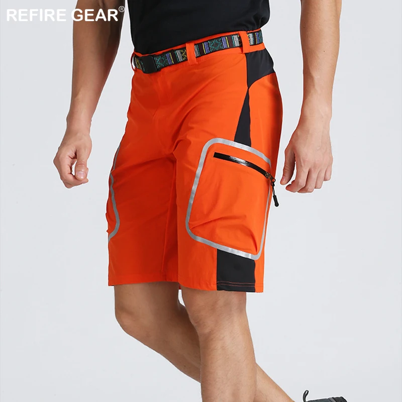 Шорты ReFire Gear мужские летние быстросохнущие светоотражающие легкие шорты для