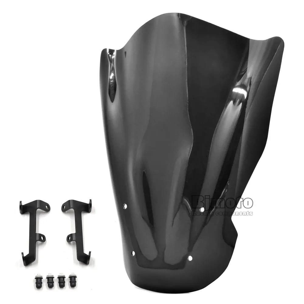 BJMOTO для Yamaha MT07 FZ07 2013- мотоцикл ветер экран лобовое стекло ветровой экран+ Винты Высокое качество