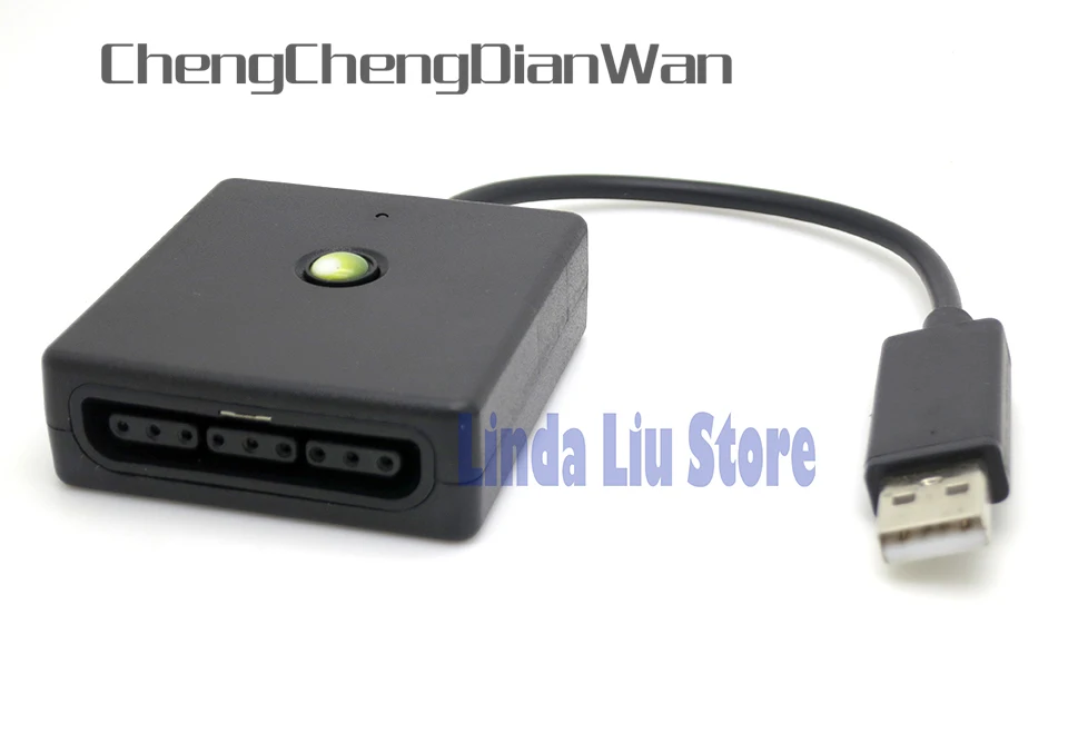 

ChengChengDianWan High Quality New arrival For ps/ps2 device adapter for xbox one xboxone usb converter controller adapter 5pcs