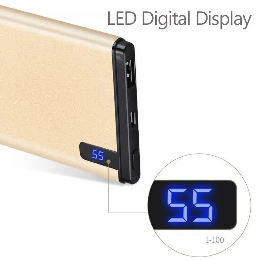 Зарядки Новые Быстрый Батарея Портативный аккумулятор зарядное устройство 10000