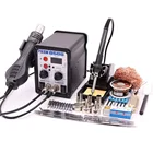 Паяльная станция 2 в 1 PJLSW Eruntop 750 8586, 8586 Вт, тепловая пушка, паяльник, нагревательный элемент