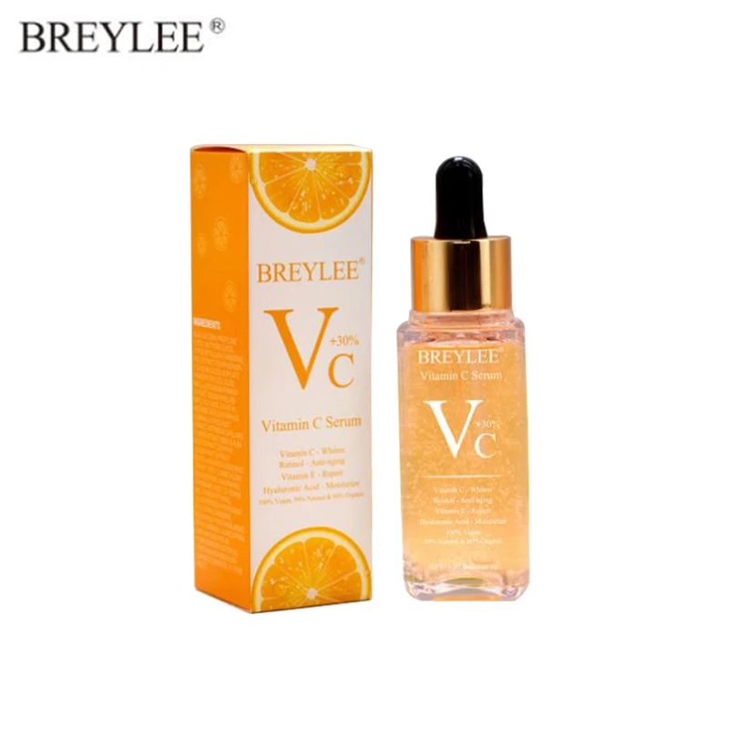 BREYLEE Витамин С Сыворотка для ремонта кожи отбеливающий ретинол антивозрастной