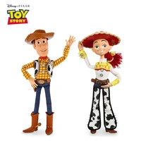 40cm disney pixar toy story 3 4 talking woody jessie action figures cloth body model doll limited collection toys children gifts