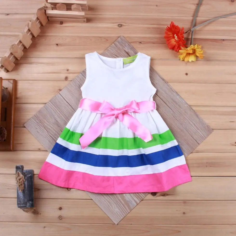 Летние Детские платья принцессы праздничные свадебные костюмы платье без