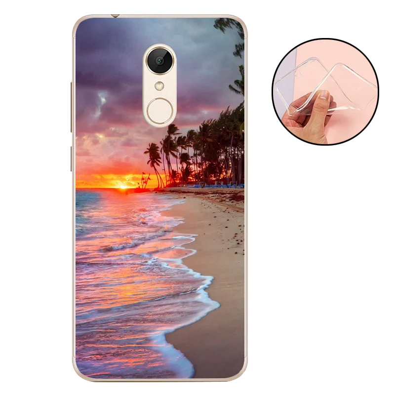 ASRLCT Чехол из ТПУ для Xiaomi Redmi 5 plus, чехол на заднюю панель для Xiaomi Redmi 5, чехол для Xiaomi Redmi 5 plus, защитный чехол для телефона, чехол s - Цвет: ASRLCT