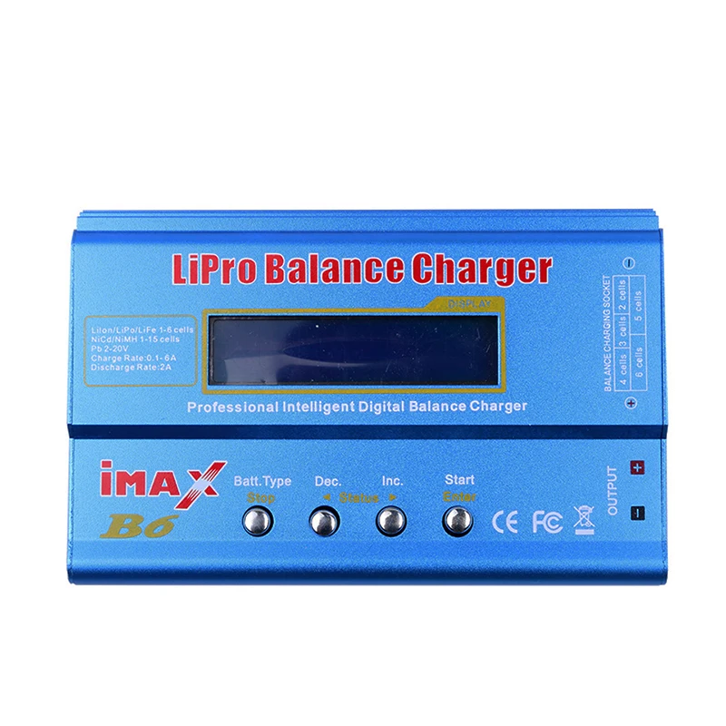 Для iMAX B6 Mini Balance Charger для радиоуправляемого вертолета NiMH/NiCd аккумуляторная