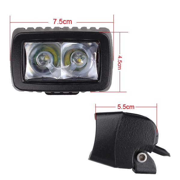 Светодиодсветильник фары 2 шт. противотуманные для внедорожников 3 дюйма 8 Вт