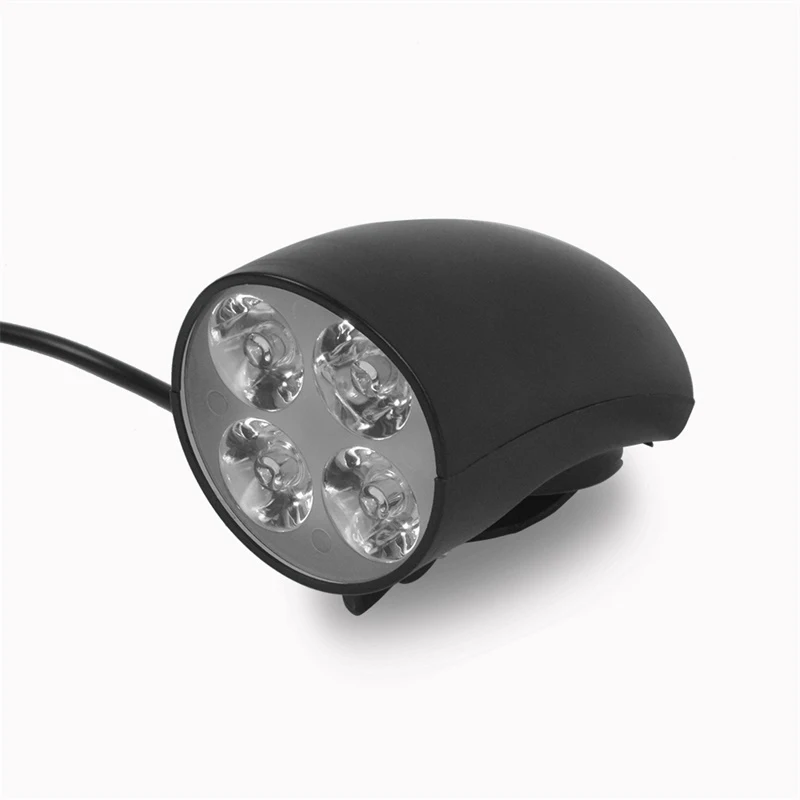 4 Вт велосипедный светодиодный светильник водонепроницаемый с рожком для