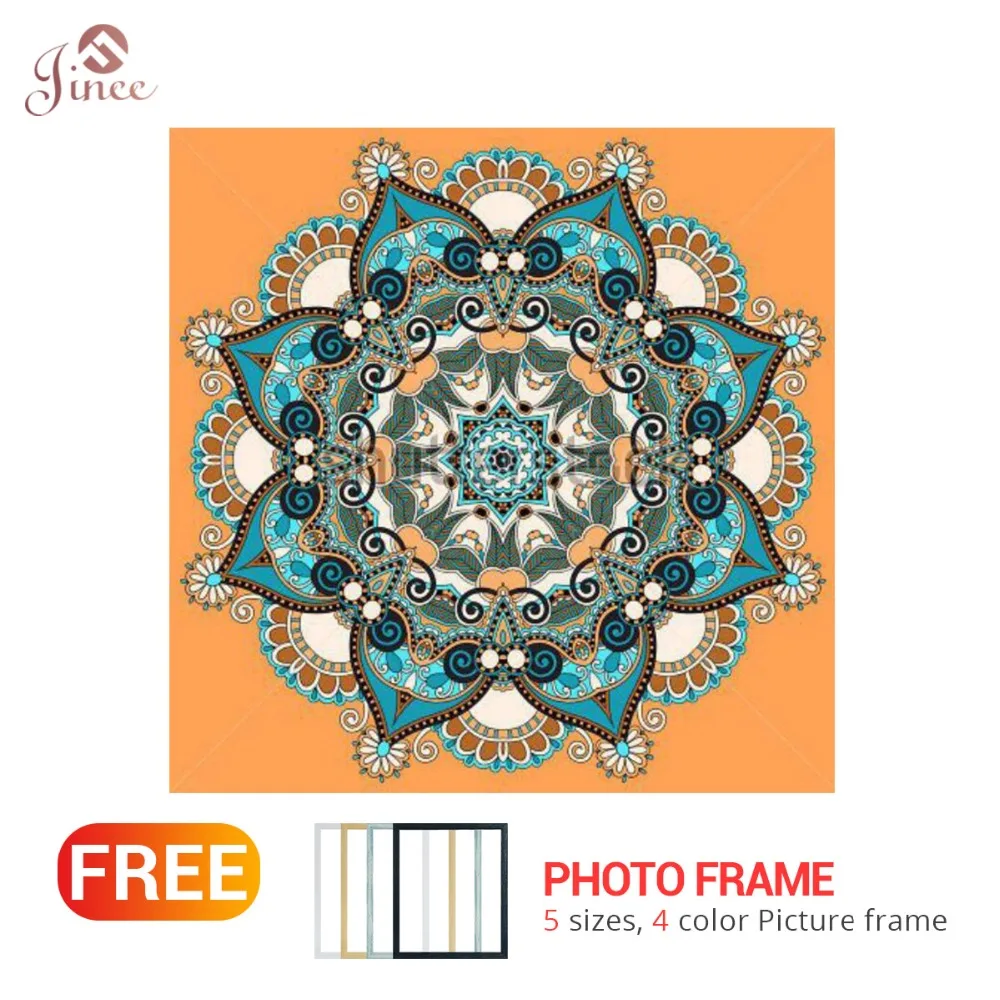 

Новый 5D Diy алмазная живопись Мандала Вышивка крестом полный квадратный круглый горный хрусталь фотографии Алмазная Вышивка Лоскутное шить...