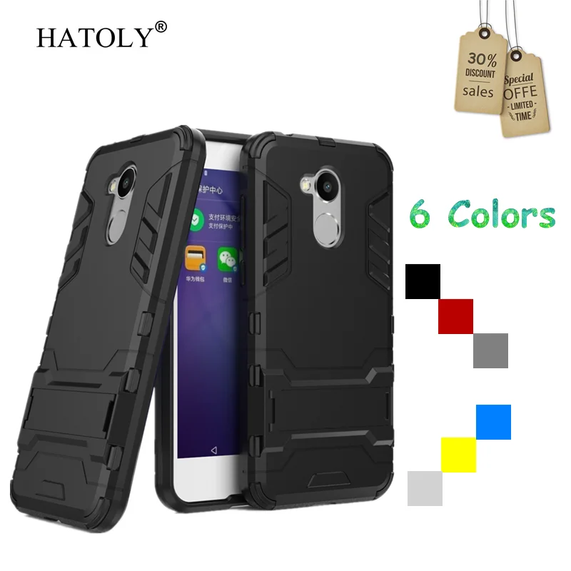 For Huawei Honor 6A Case Rubber Robot Armor Shell Hard Back Phone Cover for Protective |