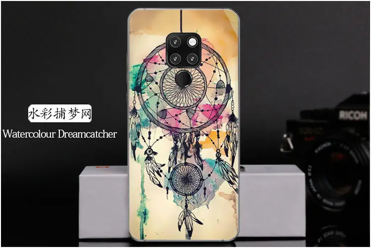 Чехол huawei mate 20. Ультратонкий Мягкий силиконовый чехол из ТПУ с рисунком для 20 coque