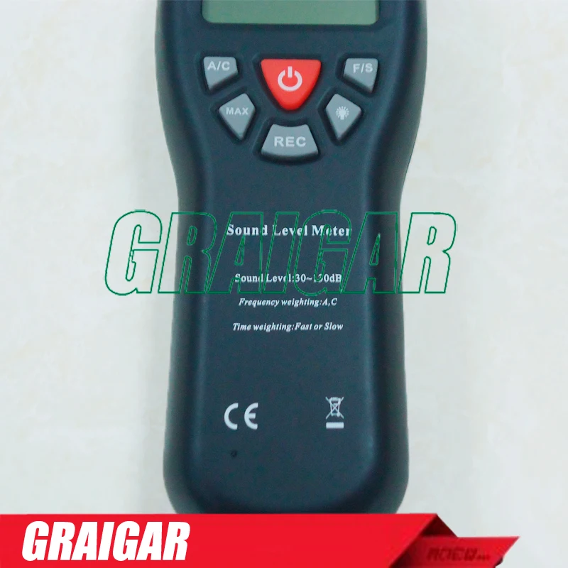 Цифровой USB измеритель уровня звука Температура регистратор данных TL 200 от 30 до 130