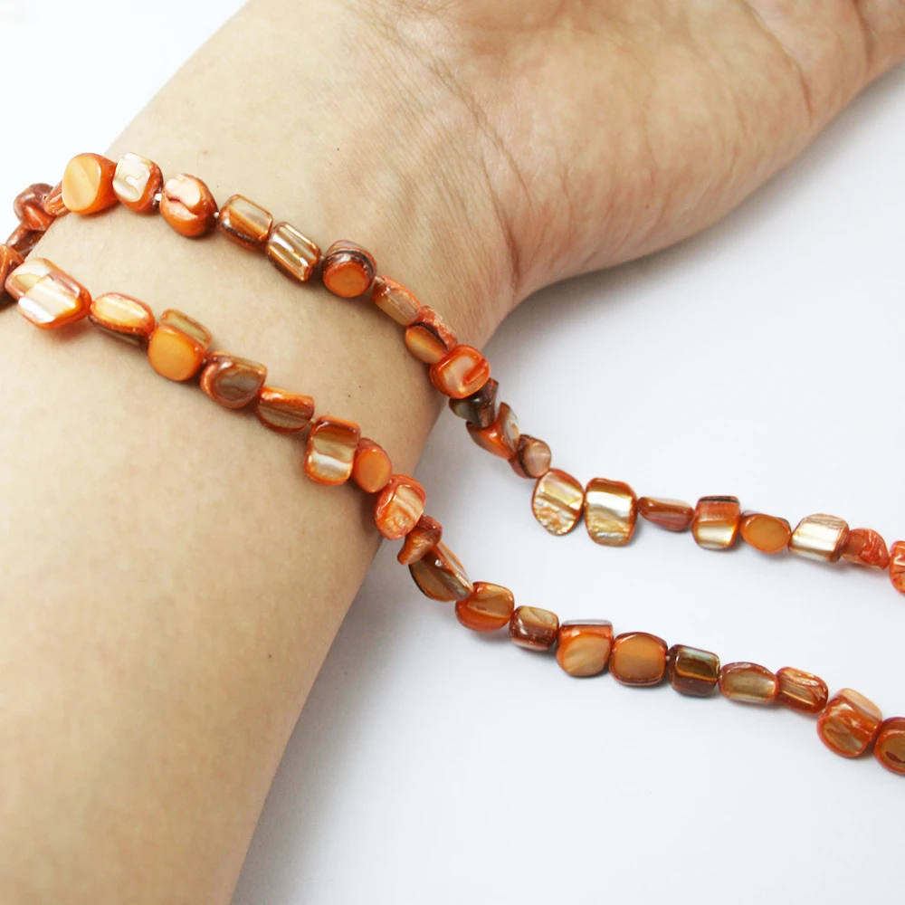 5-7mm Approx 50pcs Round Natural Freshwater Shell Beads Mop For Jewelry Making Bracelet DIY Findings | Украшения и аксессуары