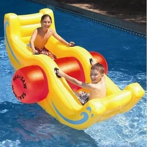 

(China Guangzhou) Water toys, inflatable boats, inflatable seesaw