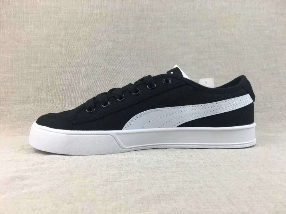 Бесплатная доставка 2018 ретро черно белые мужские Puma открытой улыбкой