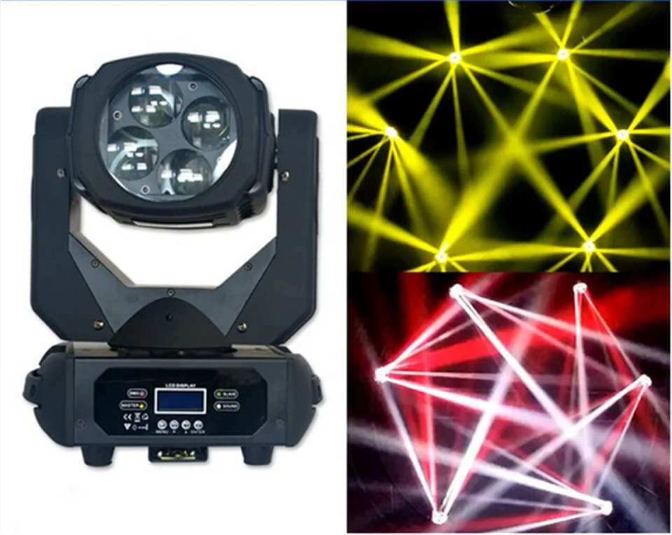 Светодиодный сценический прожектор с супер лучом 4x25 Вт|beam light|led movingsuper beam |