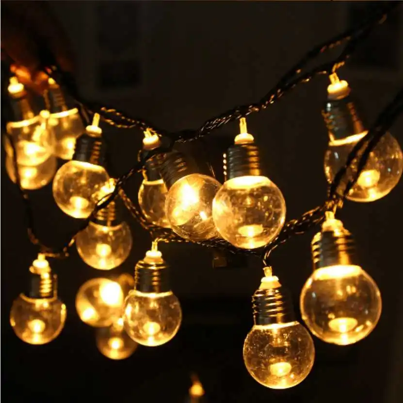

6m 20LEDs LED String Lights Fairy Holiday Christmas Lighting Outdoor Holiday Wedding Party Decor Warm LED Strip Light