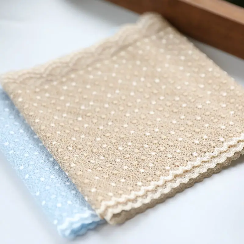 2019 hot sale Lace accessories Good quality blue/white gauze color lace 17 cm H1703 | Дом и сад