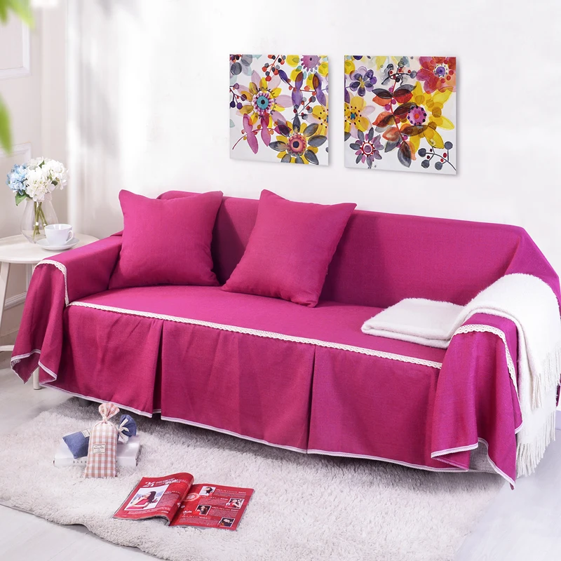 color3 Высокая Качественный хлопок постельное белье Чехол Чехлы для диванов мебель диван протектор для iphone 1/2/3/4 местный диванных чехлов для Гостиная - Цвет: color3