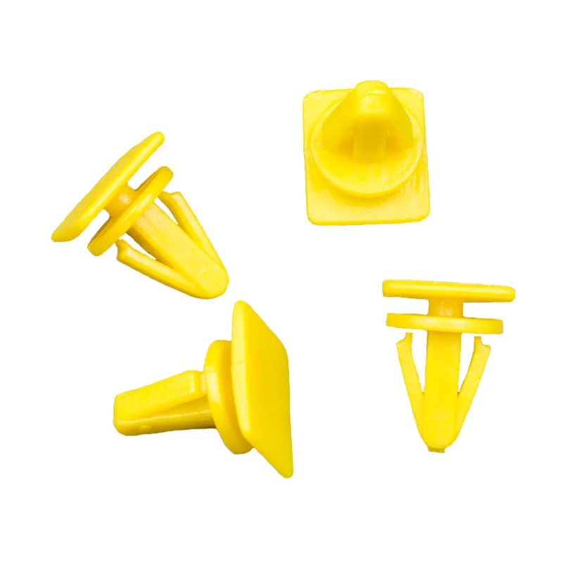 100 Pieces Yellow Car Interior Door Card Trim Panel Plastic Moulding Retaining Clips Snaps Fasteners For Hyundai | Автомобили и