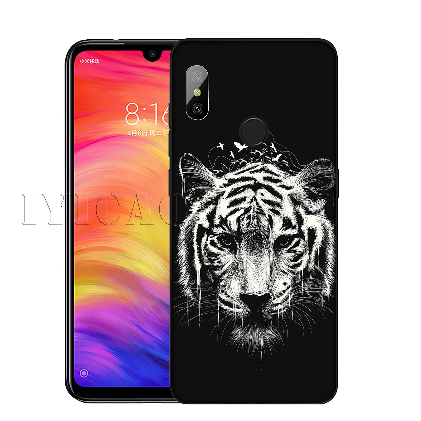 Мягкий силиконовый чехол для телефона IYICAO Tiger The Lion King Xiaomi Mi 10 9 9T CC9 CC9E 8 SE A3 Pro A1 A2 Lite 6