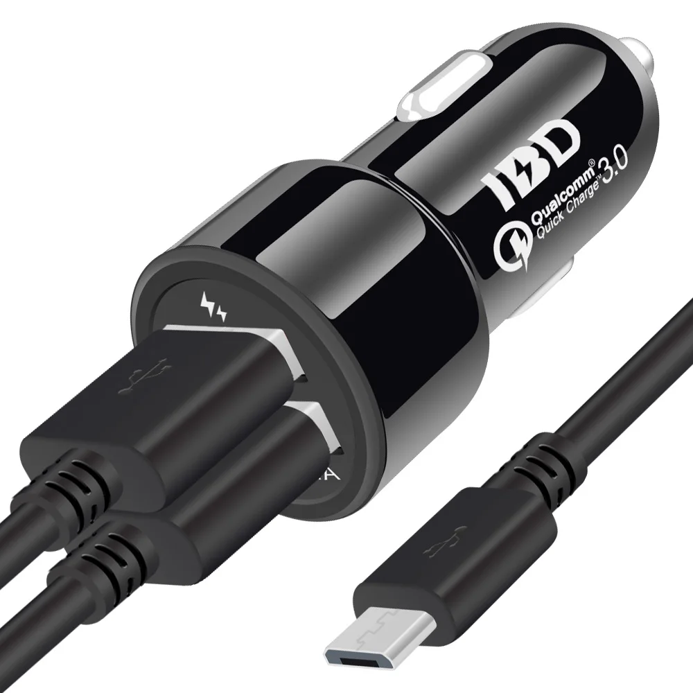 Автомобильное зарядное устройство с быстрой зарядкой USB 3 0 для мобильного