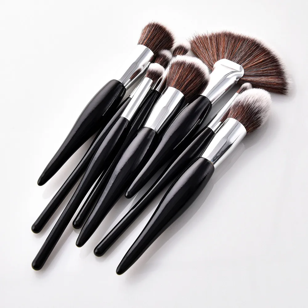 8 шт набор кистей для макияжа Основа Powder Brush тени век подводка губ кисти