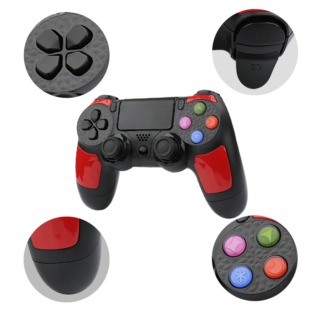 Беспроводной контроллер для Sony PlayStation 4/PS3/PC светильник бар doubke shock4 встроенный