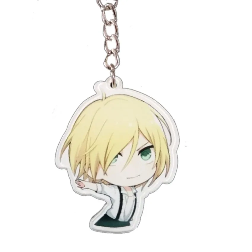 Meetcute 1/2/6 хит продаж акриловый Юри на льду брелок Аниме Юрий Виктор Брелок кацуки