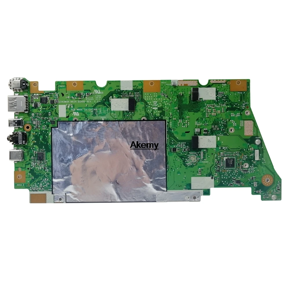 Материнская плата для ноутбука For Asus UX430UN UX430UQ UX430UQK UX430UA UX430UAR UX430U 4G 8G RAM I5 7200U I7 7500U (V2G)