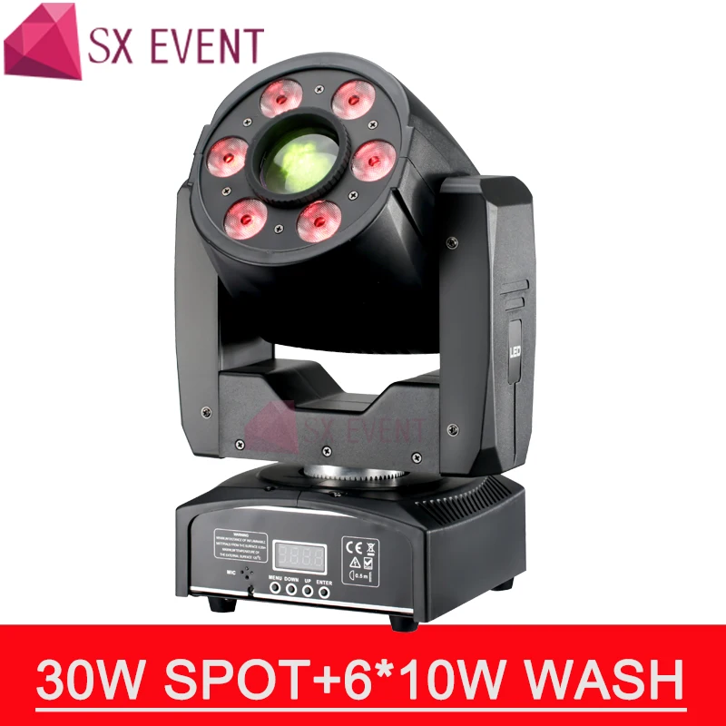 SX EVENT 30W LED Spot Moving Head Light DJ Beam with gobo&ampcolor wheel Disco DJs Equipmentnt/SXP-3068 | Освещение