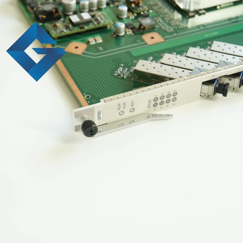 Оригинальная новая плата GPBD 8 портов GPON с модулями SFP класса C ++ используется для hua