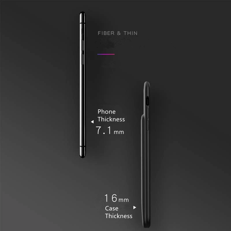 NTSPACE 5000 мАч Внешний аккумулятор зарядное устройство чехол для iPhone Xs Max XR power Case Портативный блок питания зарядный чехол с аудио
