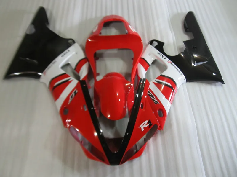 Набор обтекателей для мотоцикла YAMAHA YZFR1 00 01 YZF R1 2000 2001 YZF1000 красный белый черный ABS