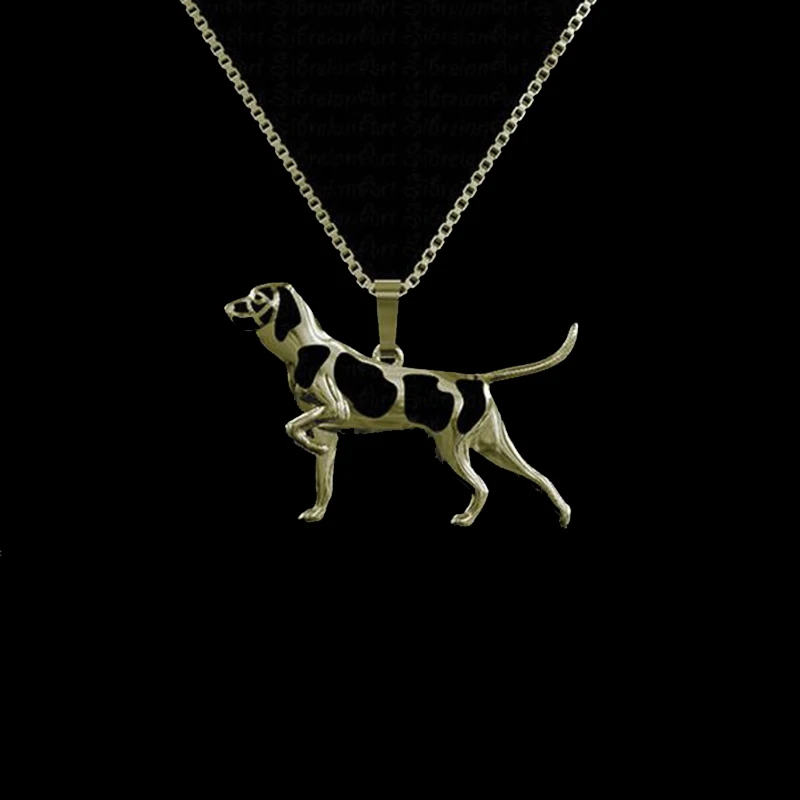 Оптовая продажа Bracco Italiano кулон и ожерелье подарок pet ювелирные изделия