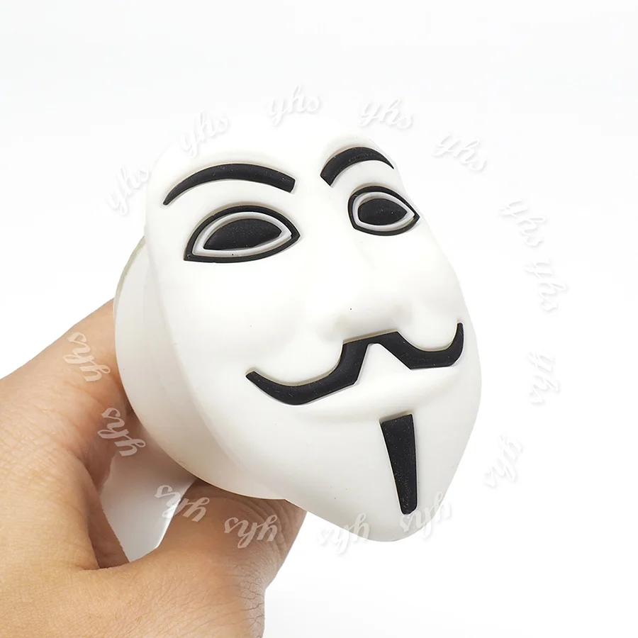 10 шт. силиконовые трубки V face для курения пузырьки красивого рисунка технология