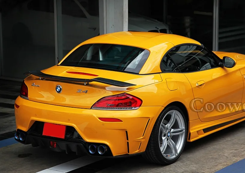 HLONGQT спойлер из углеродного волокна для BMW Z4 E89 2009.2010.2011.2012.2013.2014.2015.2016