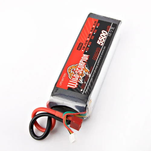 1 шт. дикая Скорпион RC 11 V 5500mAh 35C Lipo батарея для радиоуправляемого квадрокоптера
