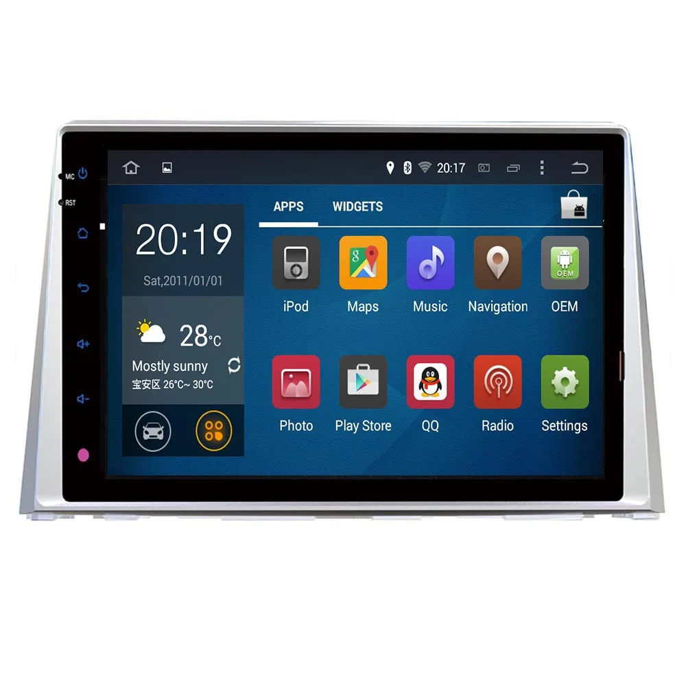10 2 &quot2.5D IPS Android 8 ядер 4G Автомобильный DVD GPS плеер для Kia K5 Optima 2017 2018 автомобильное