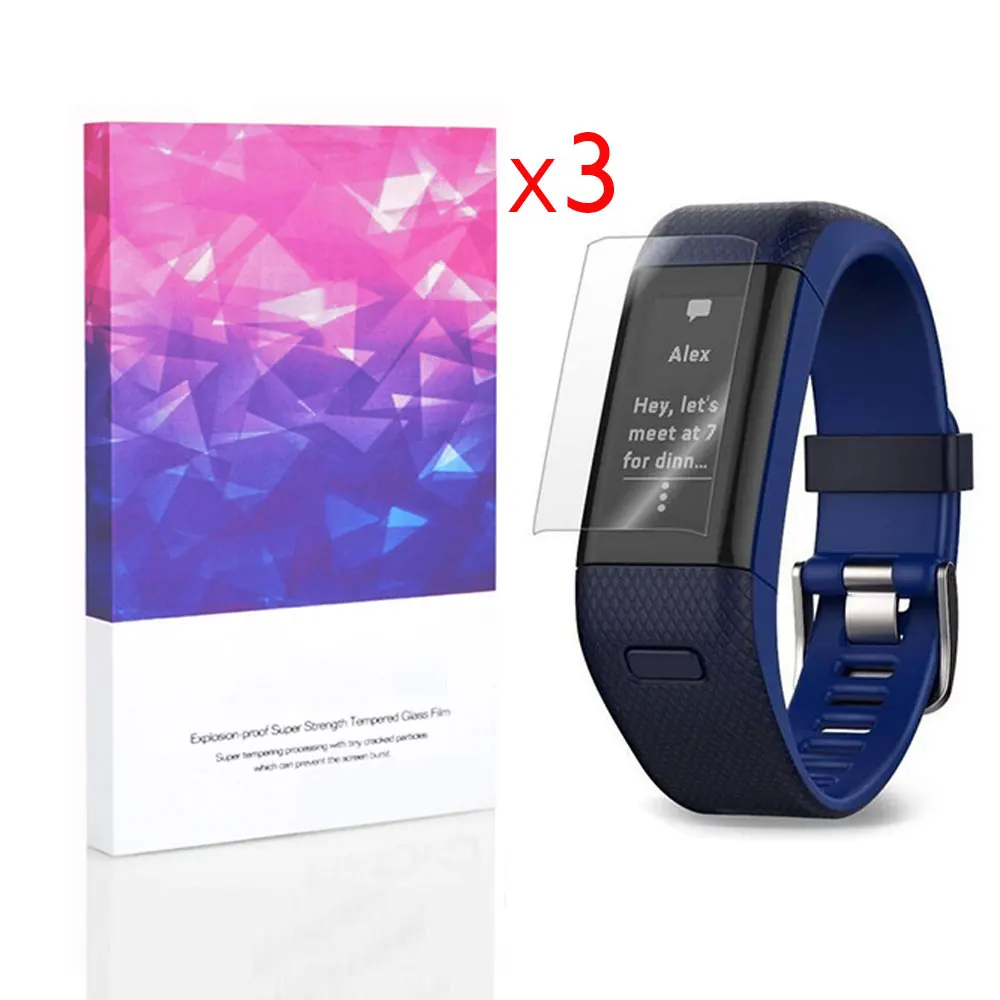 Для часы Garmin vivosmart HR + Экран протектор Смарт защитный Ультрапрозрачная пленка
