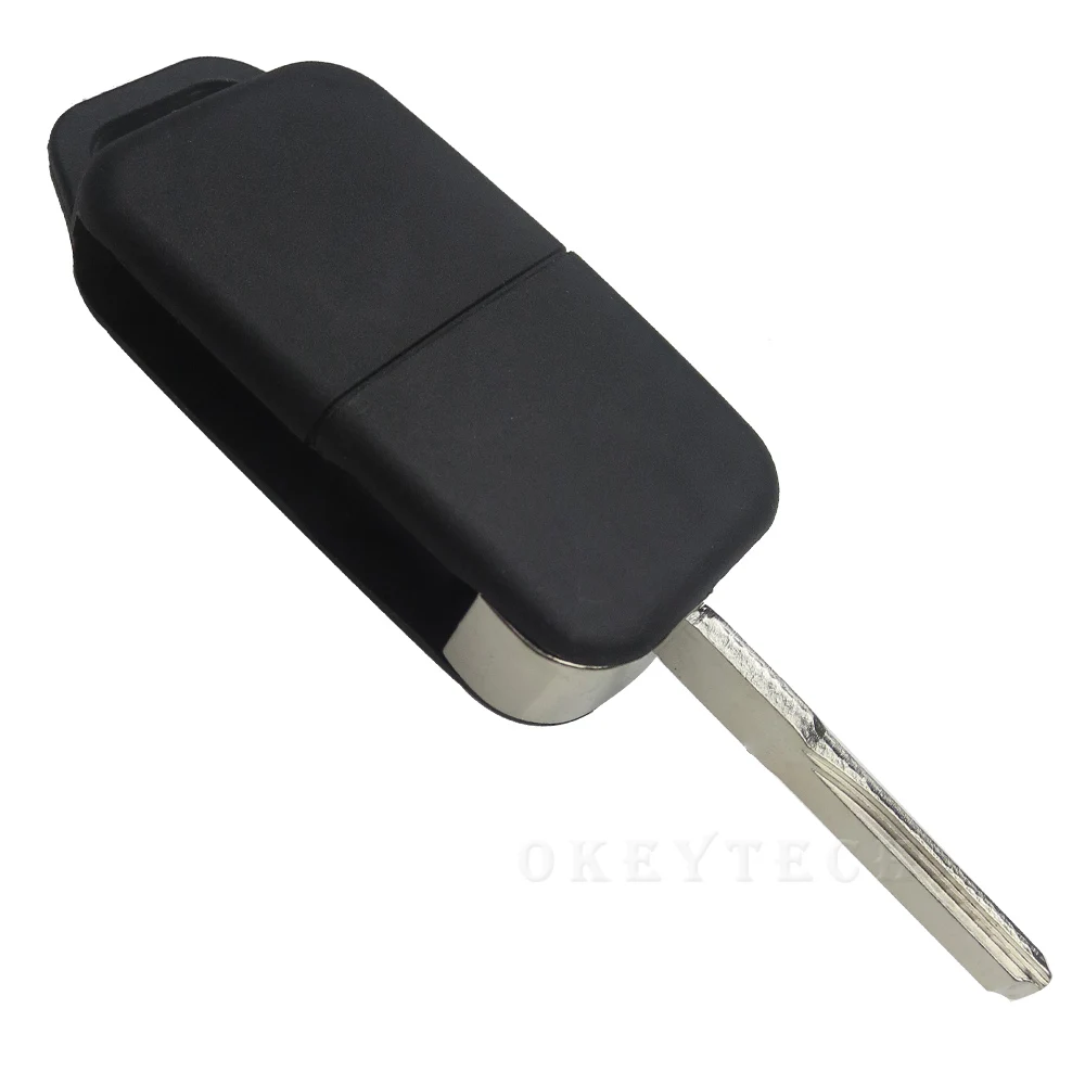 OkeyTech (кнопка 1 шт. черный пустой корпус для дистанционного ключа авто Замена