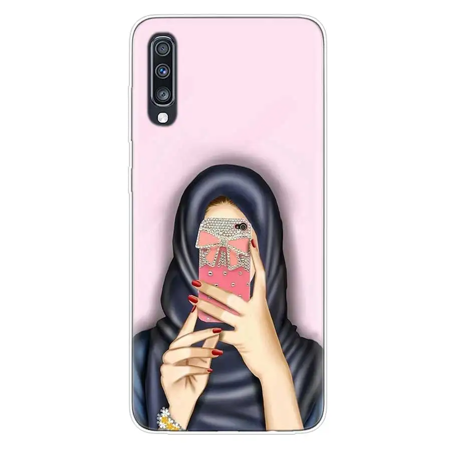 Muslim Islamic Arabic Hijab Case For Samsung Galaxy S10 Plus S10E A70 A50 A30 M40 M30 M20 A60 A40 A20 A10 M10 A20E A80 Cover |