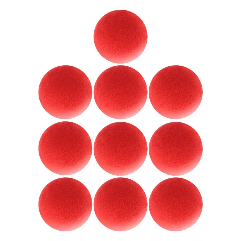 

10PCS 4.5cm Finger Magic Tricks Props Sponge Balls Close-UP Street Classical Illusion Stage Comedy Tricks Magic Balls 2018-m15