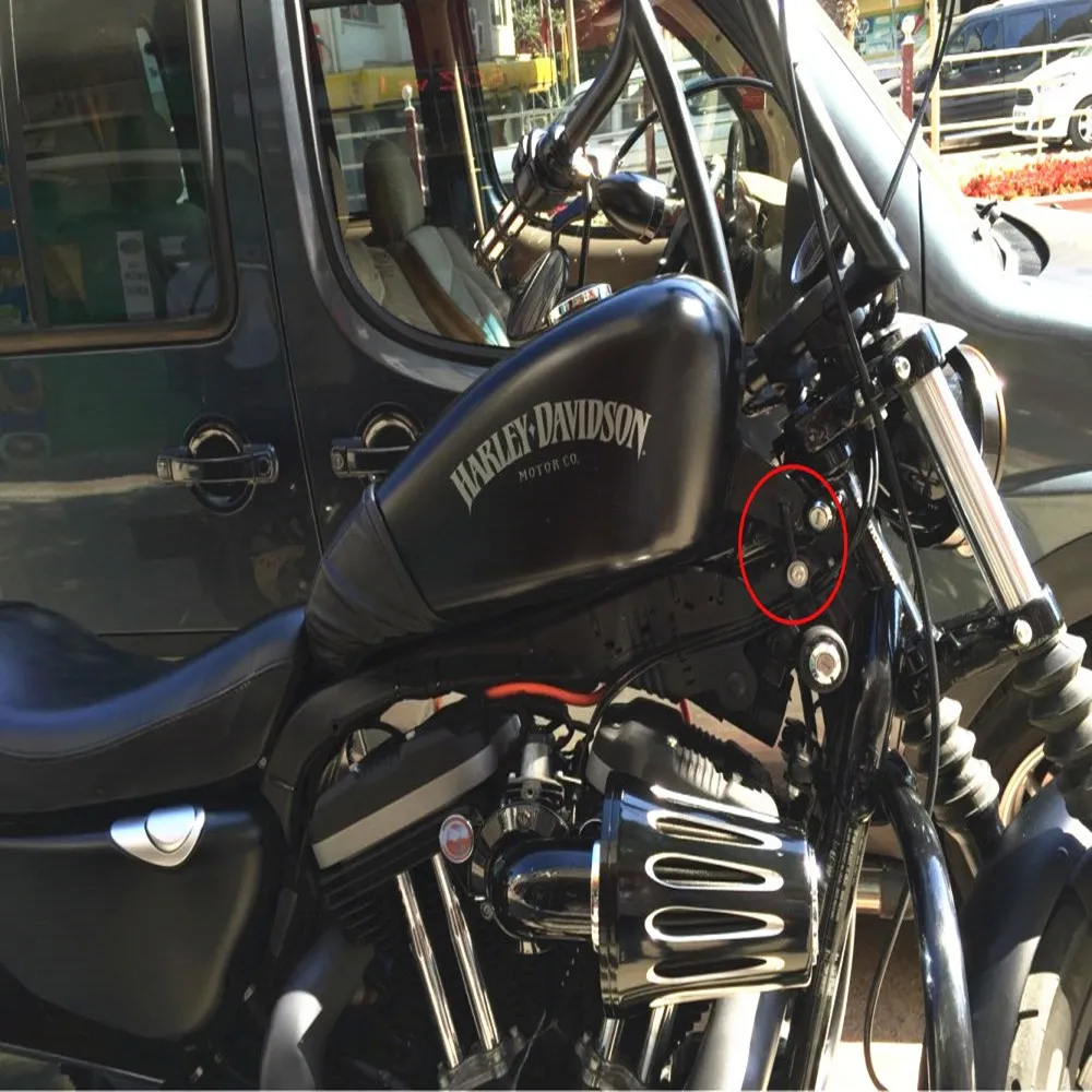 CK CATTLE KING 2 &quotнабор подъемников для мотоцикла Harley Sportster nighster Iron 48 72 XL883 XL1200 модель