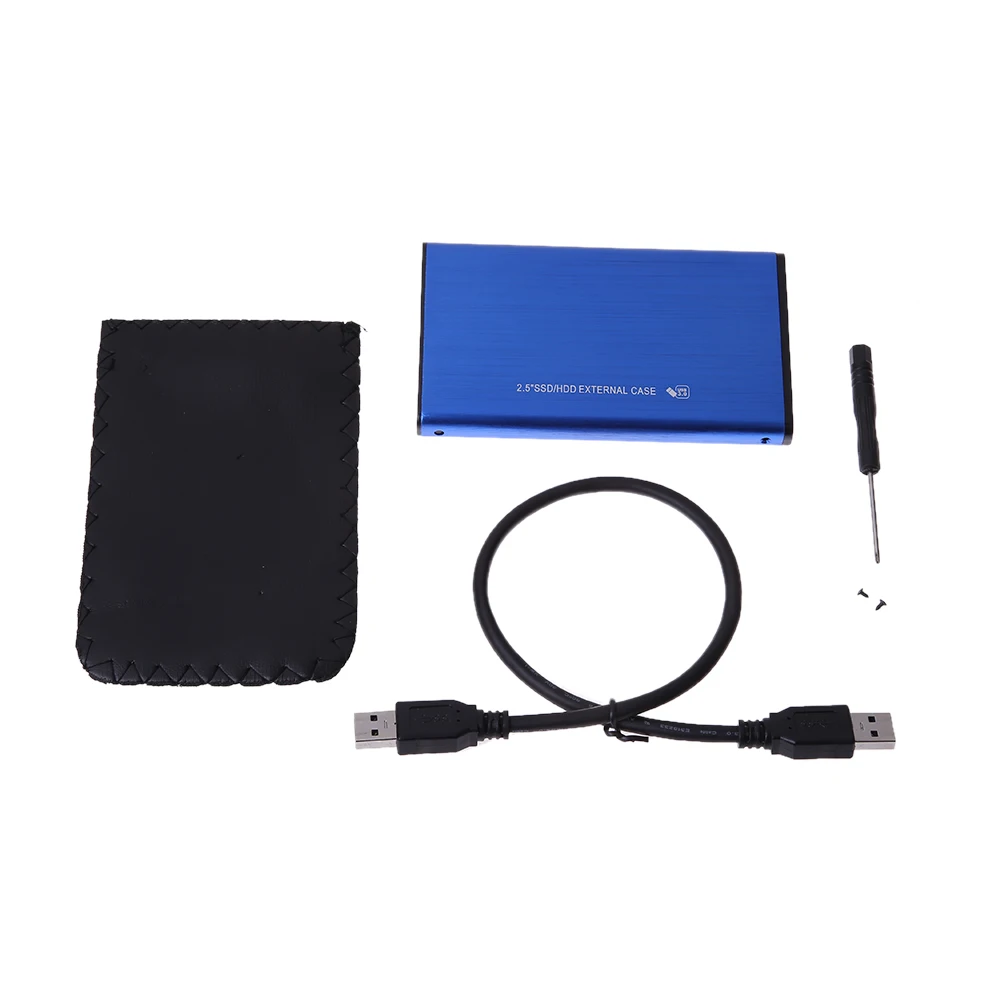 Высокоскоростной внешний корпус для жесткого диска 2 5 &quotАлюминиевый USB 3 0 SATA SSD
