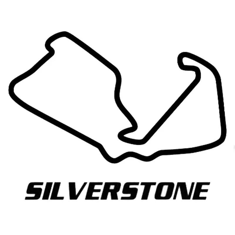 15 см * 11 5 творческая личность Silverstone гоночный автомобиль аксессуары наклейка на