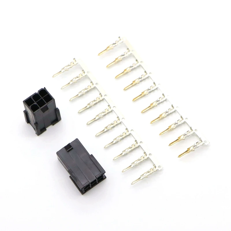 4 2 мм 5559 GPU/PCI E 6Pin гнездовой разъем с 6 шт клеммных штифтов для ПК